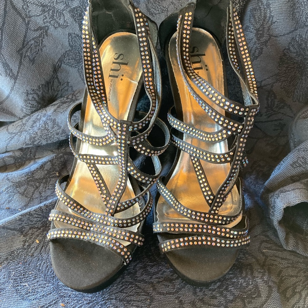 Sparkly heels